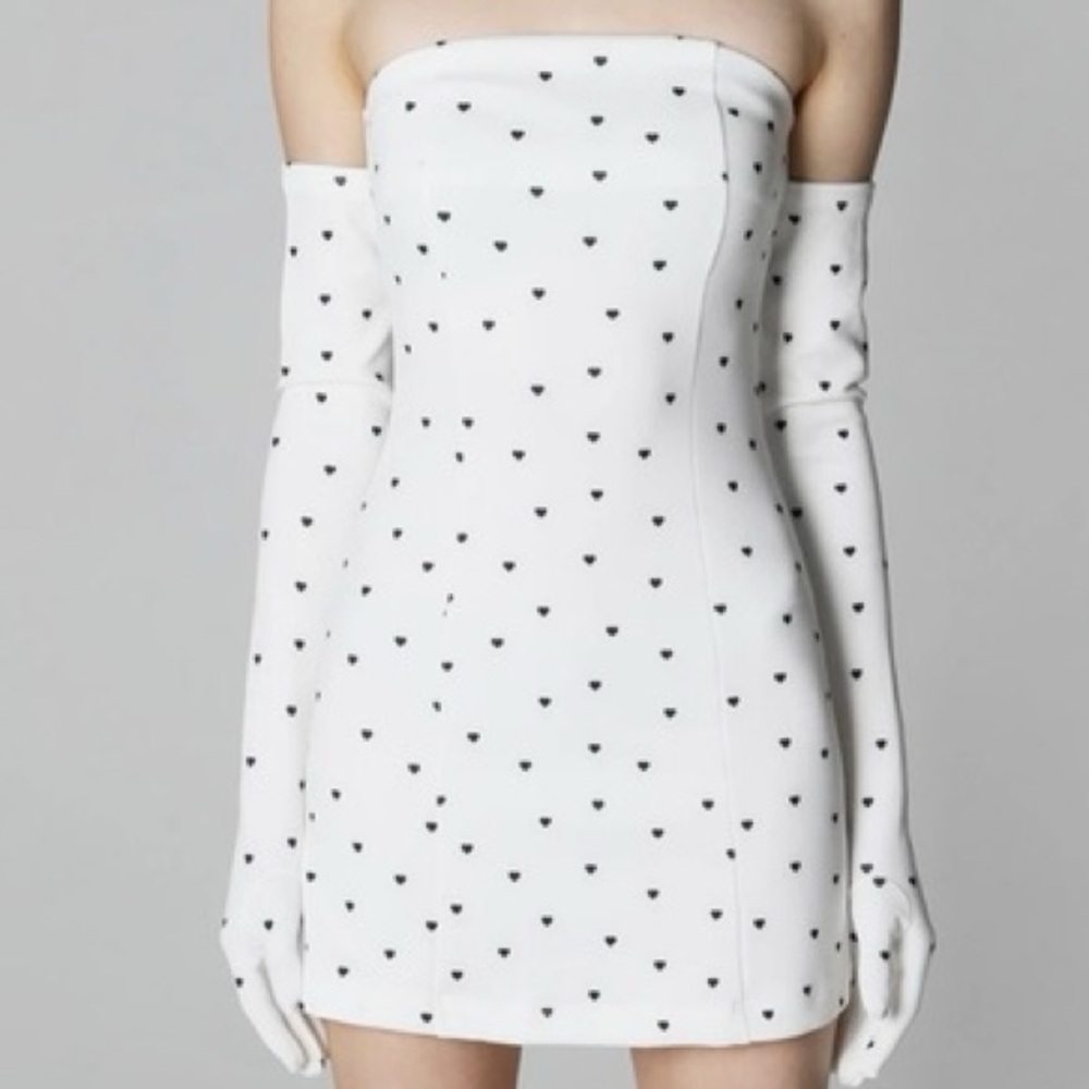 MISCREANTS Heart Mini Dress (NO GLOVES)